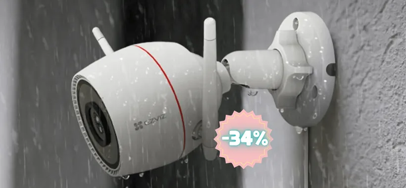 Casa sorvegliata 24/7 con questa telecamera Ezviz 4in1, per esterno è TOP