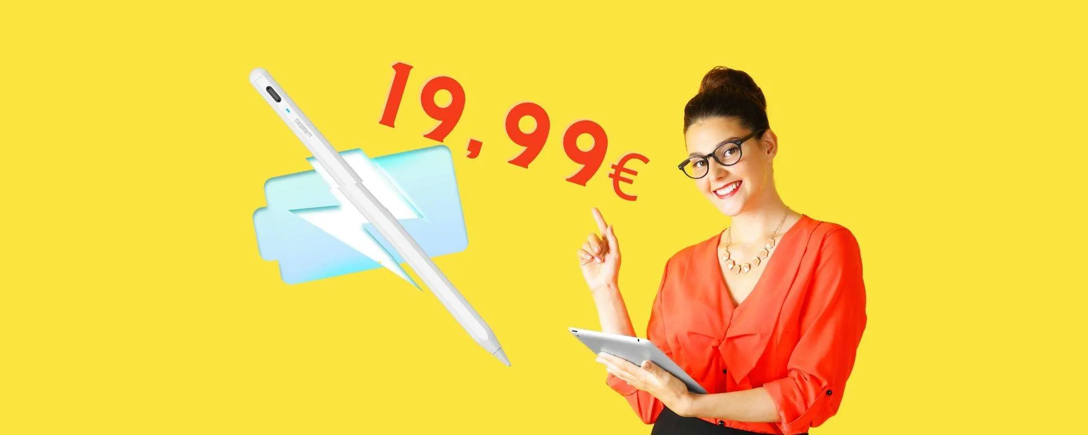 Come Apple Pencil ma costa solo 19,99€, prezzo HOT su Amazon