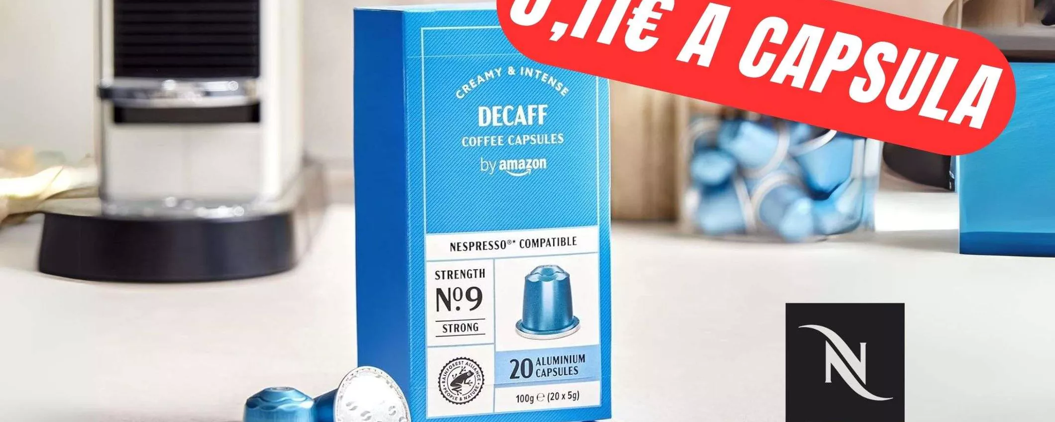 0,11€ centesimi per Capsula Nespresso?! È l'OFFERTA FOLLE di Amazon