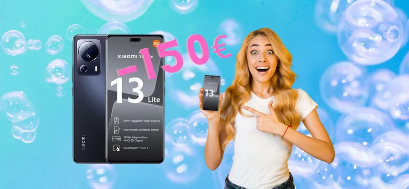 Xiaomi 13 Lite 5G in SCONTO su eBay al 30% e RISPARMI quasi 150€
