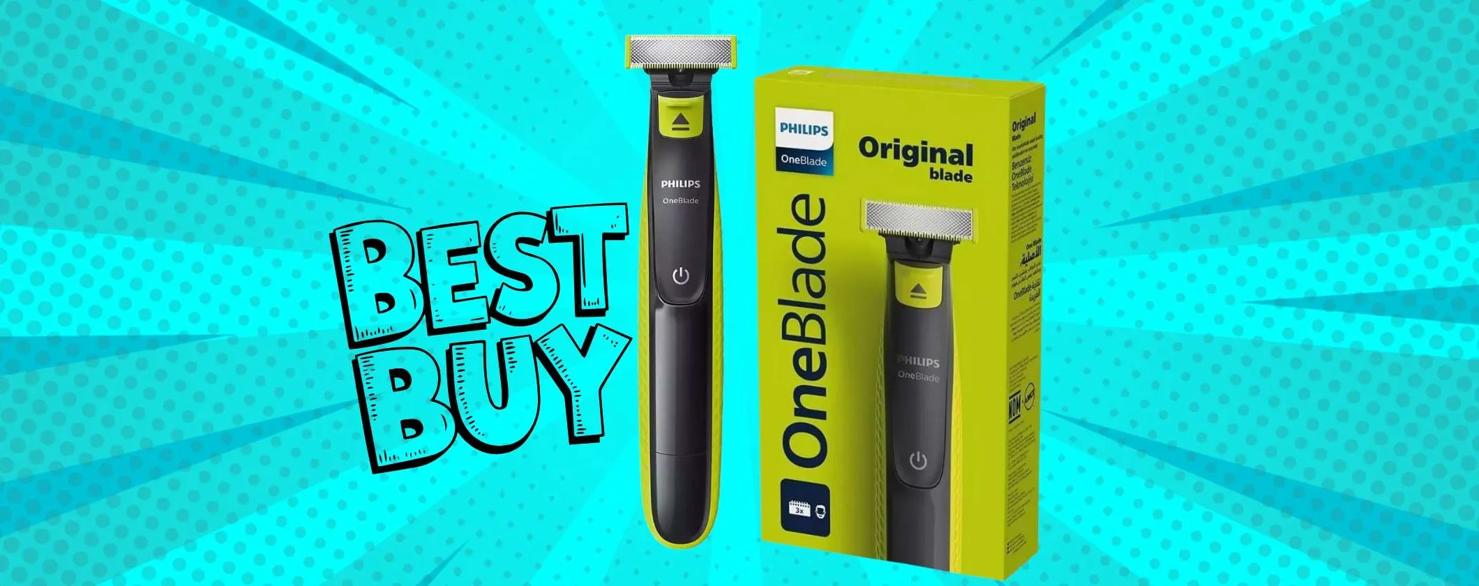 Solo 28€ per il mitico rasoio elettrico Philips OneBlade, best buy assoluto