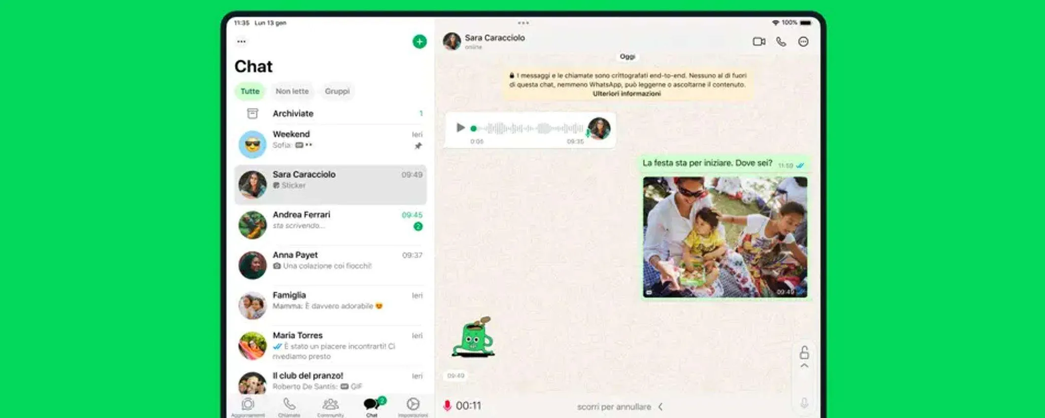 WhatsApp per iPad è UFFICIALE: già disponibile al download sull'App Store