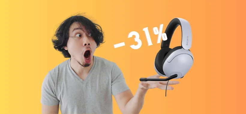 Sony Inzone H3: cuffie da gaming per PC e PS5 al MINIMO STORICO