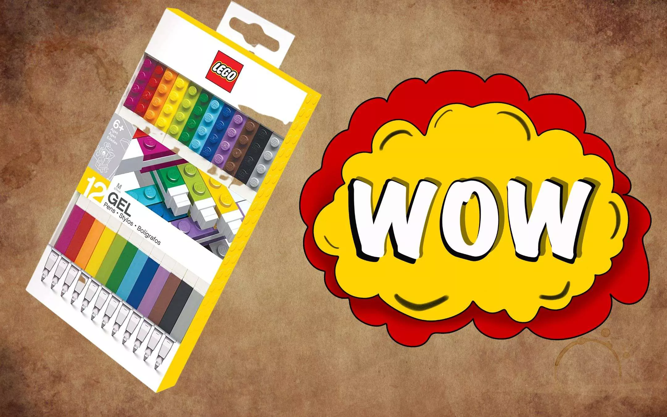 LEGO: le spettacolari penne GEL a tema costano NIENTE su  (1,60€)