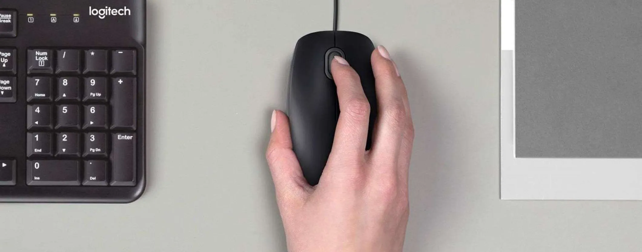 Mouse cablato Logitech a meno di 7€: l'immortale che ti accompagna ovunque