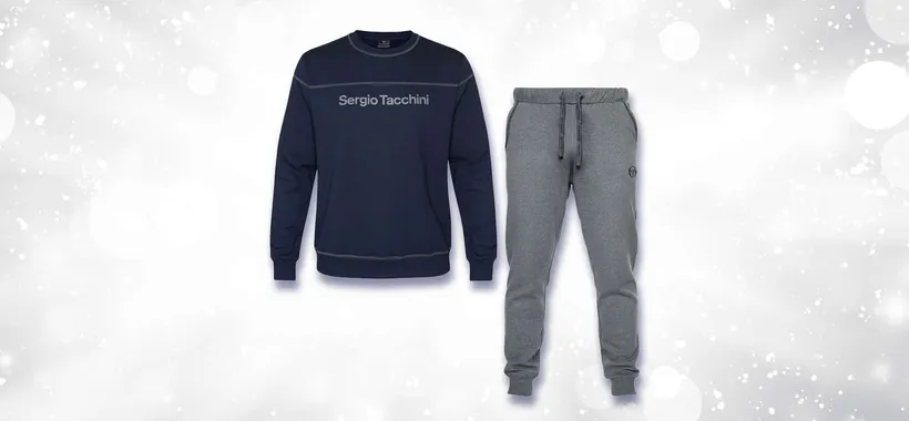 Il regalo che scalda l'inverno: tuta felpata Sergio Tacchini a prezzo imperdibile