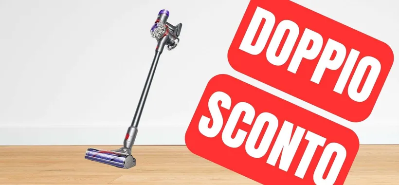 Aspirapolvere Dyson V8: su eBay hai un super DOPPIO SCONTO