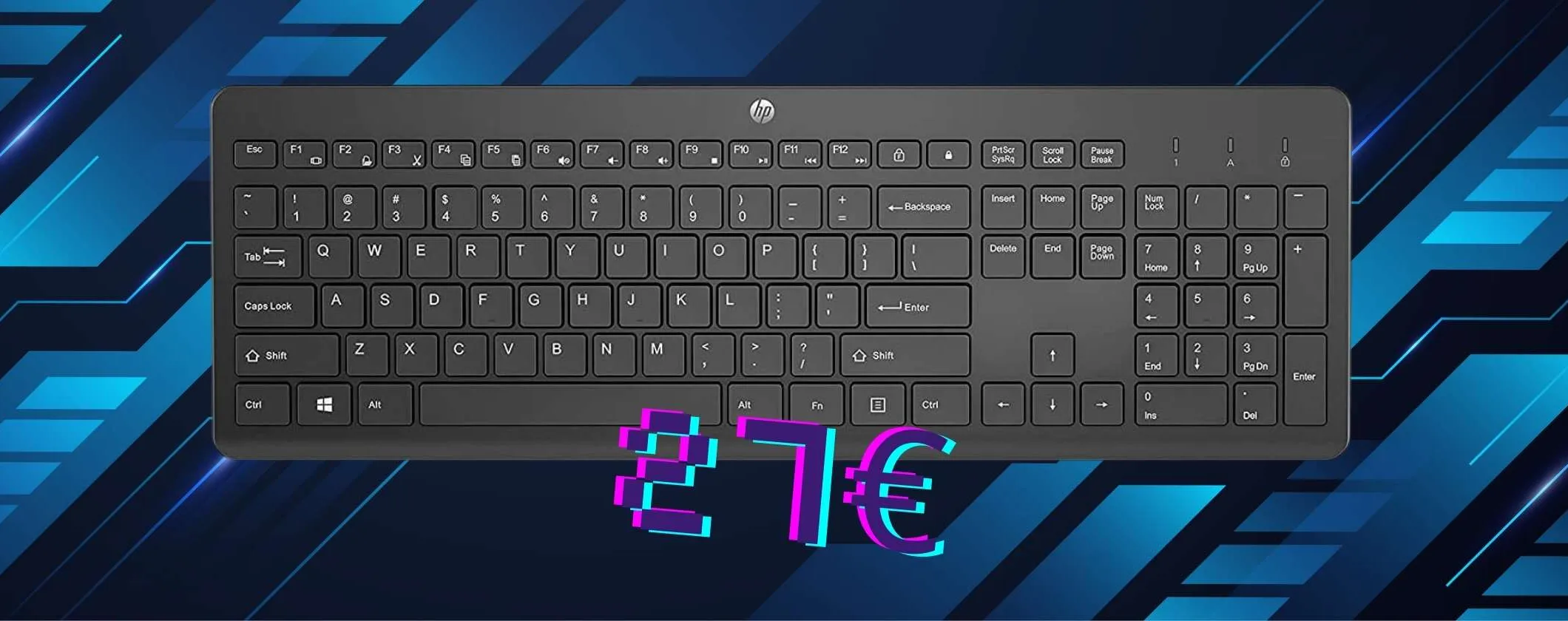 Tastiera wireless HP 230: perfetta per chi vuole spendere pochissimo