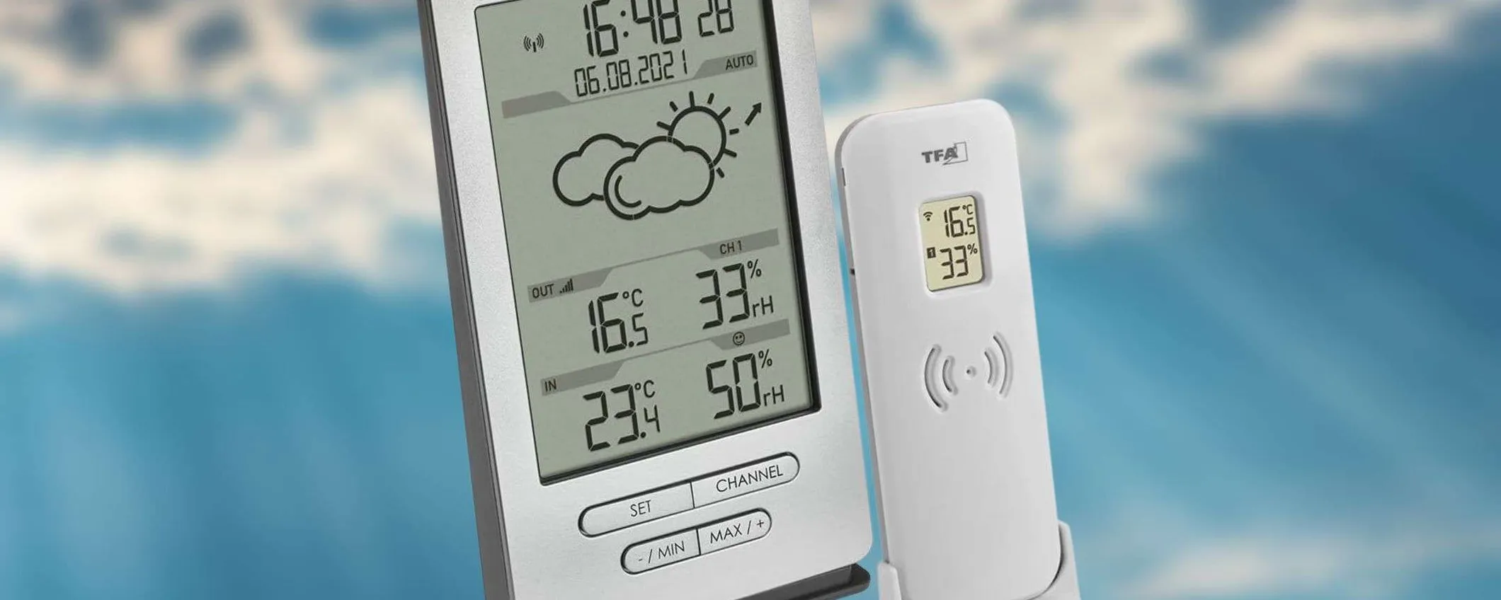 Stazione meteo con unità da esterni a prezzo SHOCK su Amazon (28€)