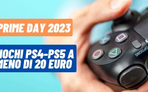Tutti i giochi PS4 e PS5 sotto i 20€ per i Prime Day 2023