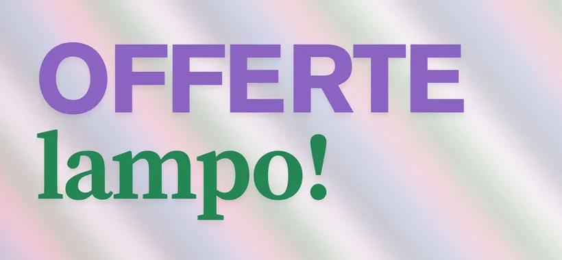 Amazon OFFERTE LAMPO del 5 maggio: mega occasioni da 15€ a 43€
