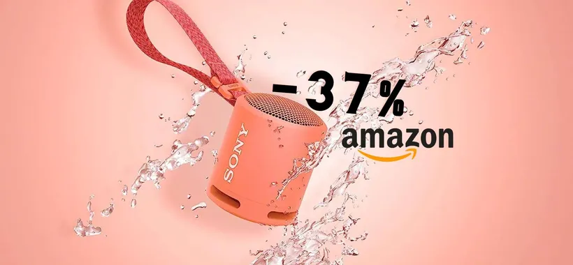 Lo speaker Bluetooth portatile di Sony e PAZZESCO e ora è al 37%