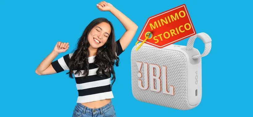 JBL GO 4: speaker Bluetooth portatile POTENTISSIMO al MINIMO (-14%)