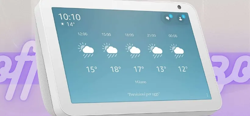 Echo Show 8 è il tuo migliore amico Smart (OFFERTA)