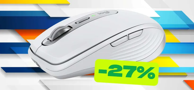 Logitech MX Anywhere 3S: straordinario mouse wireless per tutti i device