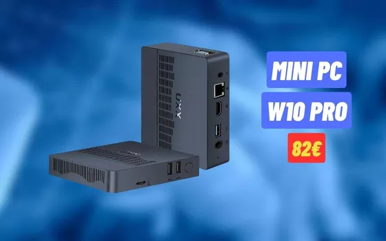 CLAMOROSO AMAZON: Mini PC con Win 10 Pro a 82€ se attivi questo coupon