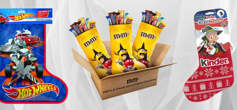 Calze della Befana di OTTIMA marca da 8€ su Amazon: prezzi STRACCIATI
