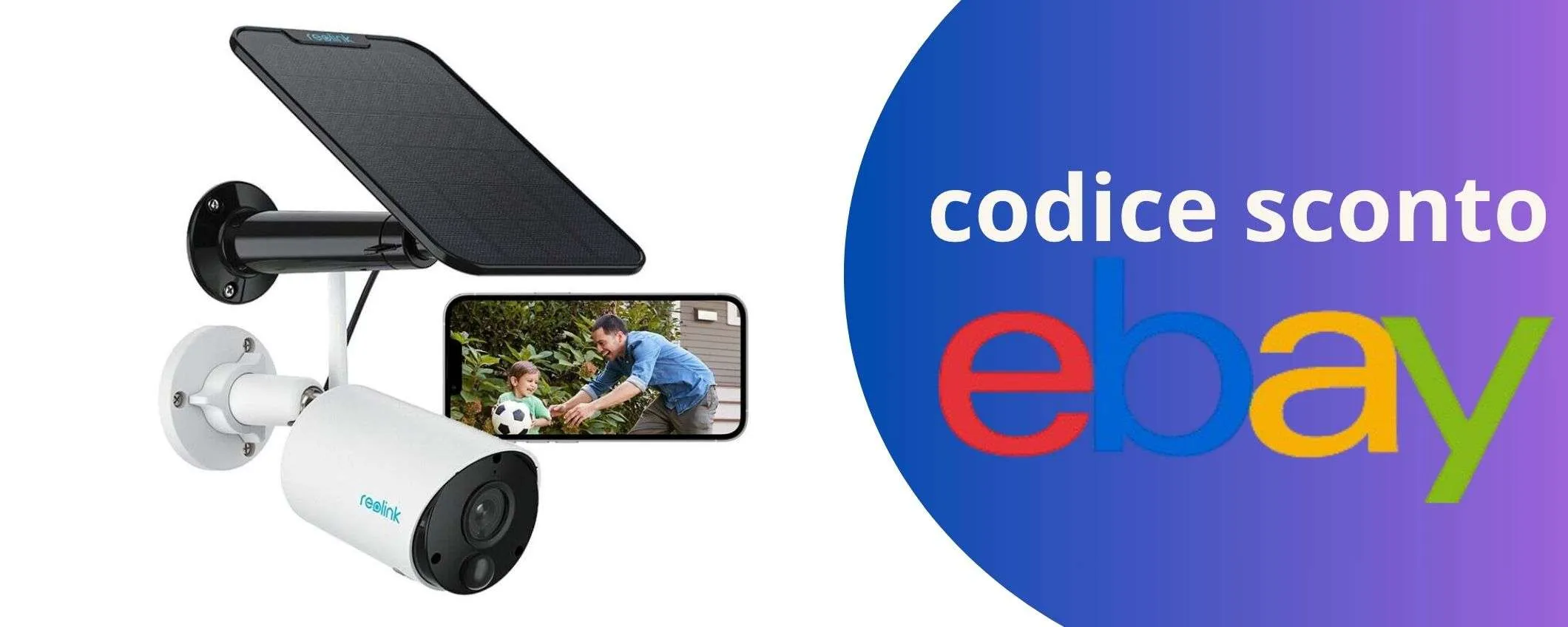 Sicurezza senza cavi? La videocamera solare è l’offerta bomba del momento!