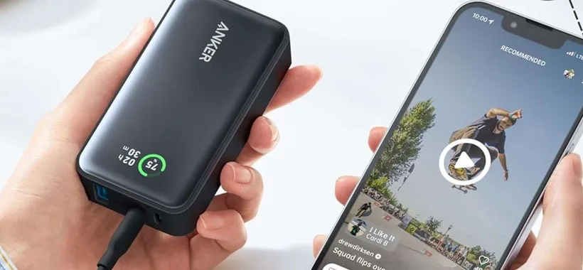 Power bank da 10.000mAh con ricarica RAPIDA: su Amazon in sconto (-30%)