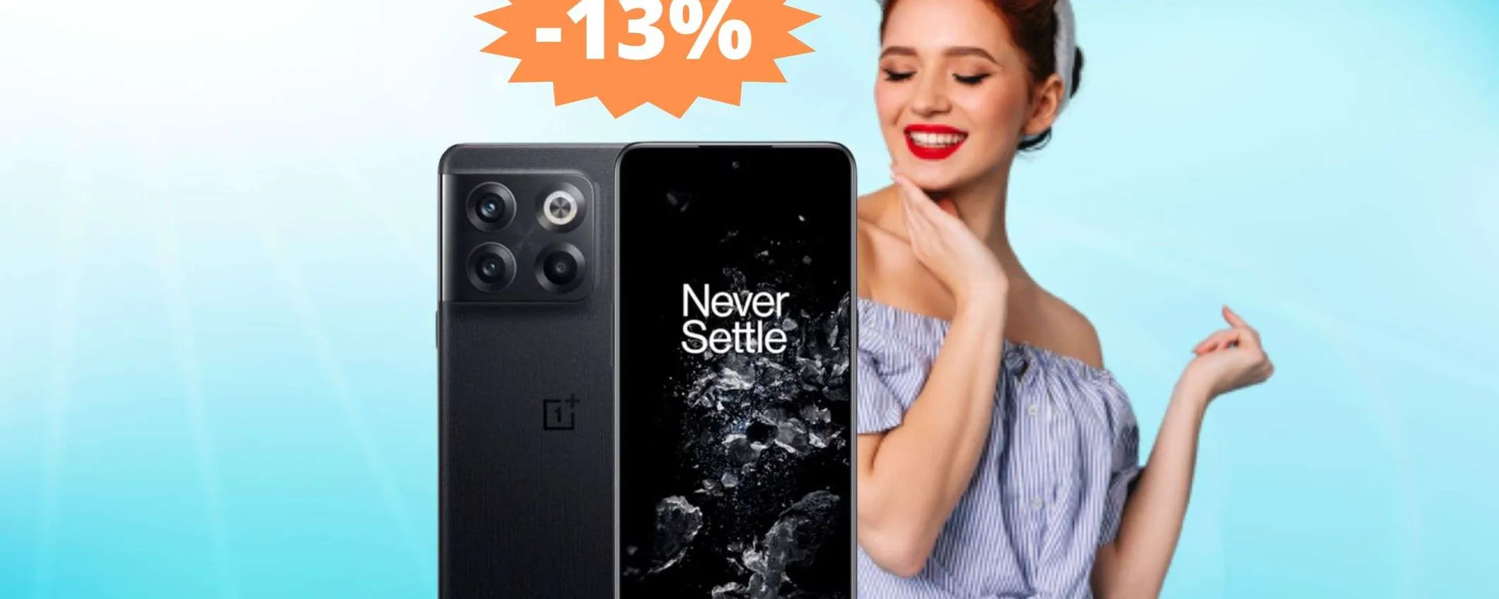 OnePlus 10T: ALTE prestazioni, in SCONTO del 13% su Amazon