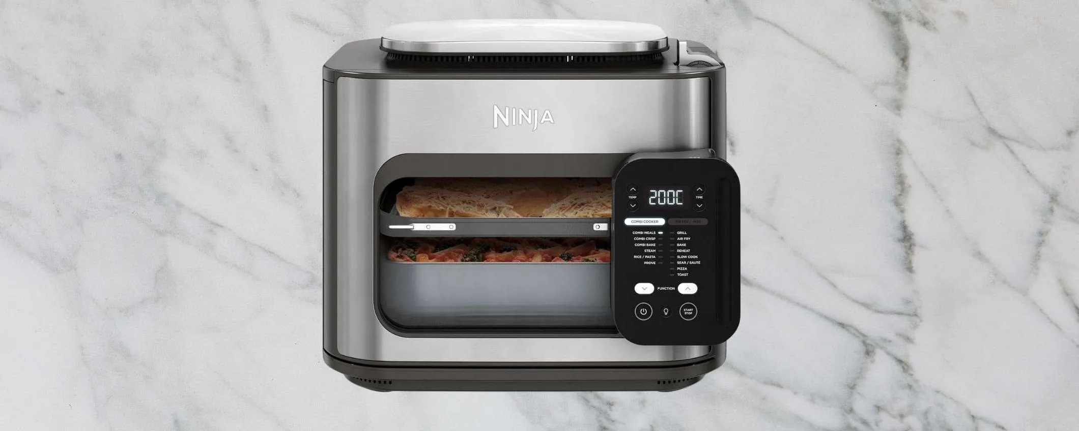 Ninja Combi 12-in-1: friggitrice ad aria, forno e multicooker in un solo dispositivo ora scontato del 49%