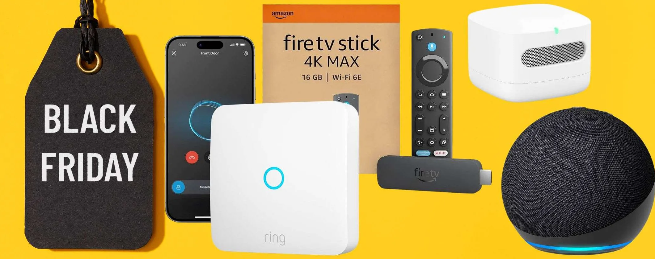 Tecnologia Amazon da 19,99€ a 50€: promo SFONDA PREZZO settimana Black Friday