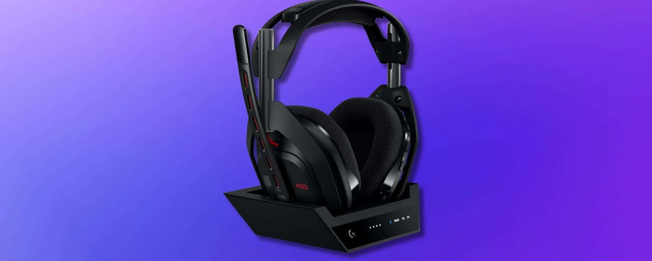 Logitech G Astro A50 Gen 5 a 227,29€: sconto del 31% sulle cuffie wireless top di gamma