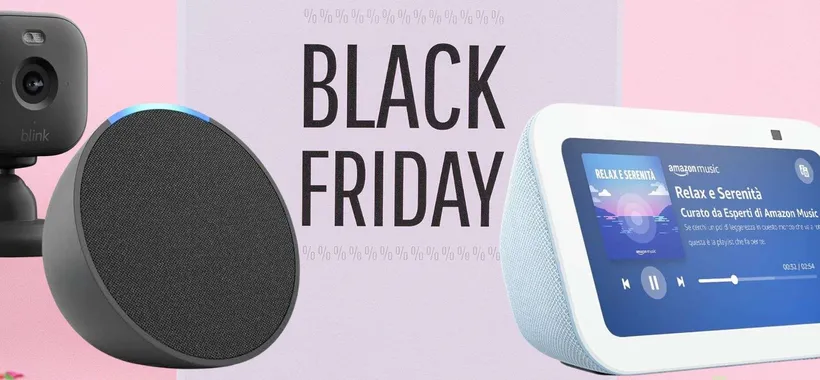 Tecnologia Amazon da 16,99€ a 60€: sconti FUORI CONTROLLO al Black Friday