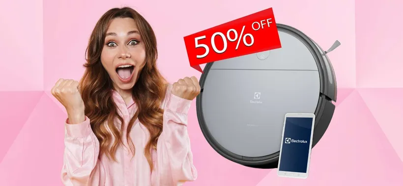 Robot aspirapolvere Electrolux in PROMO al 50% + codice segreto (-155€)