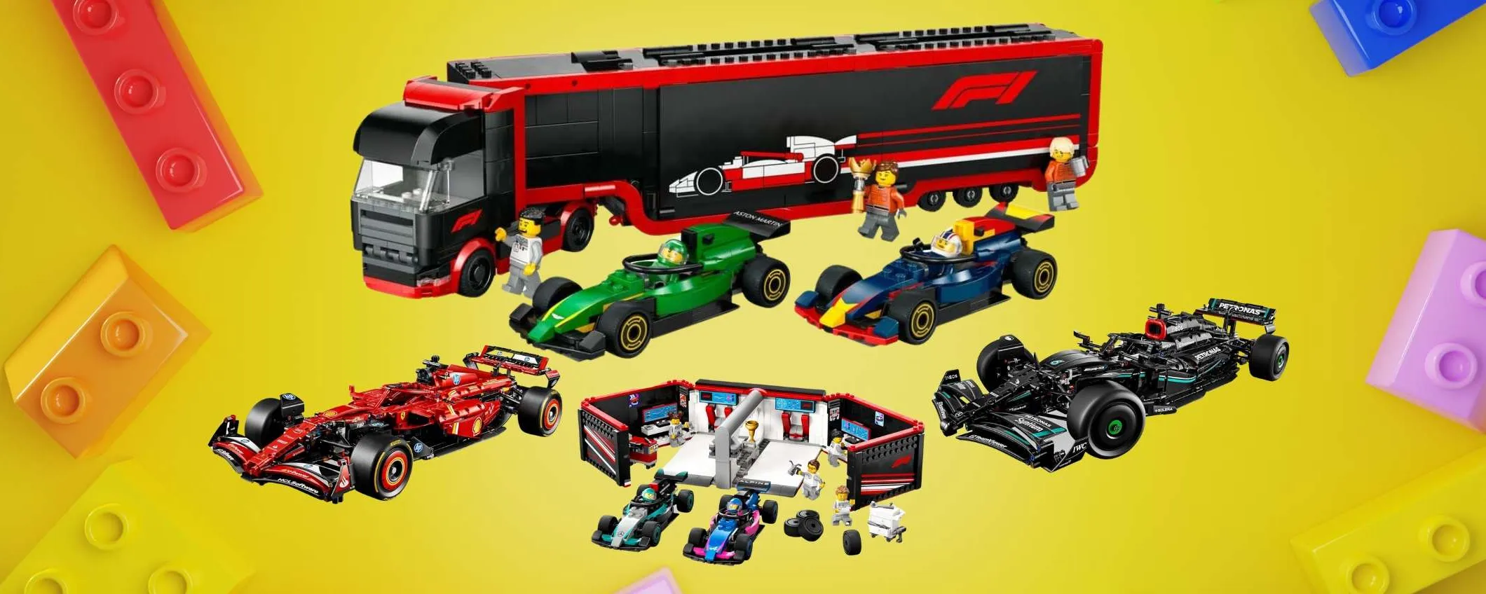 LEGO Formula 1: offerte imperdibili su Amazon per costruire il tuo dream team