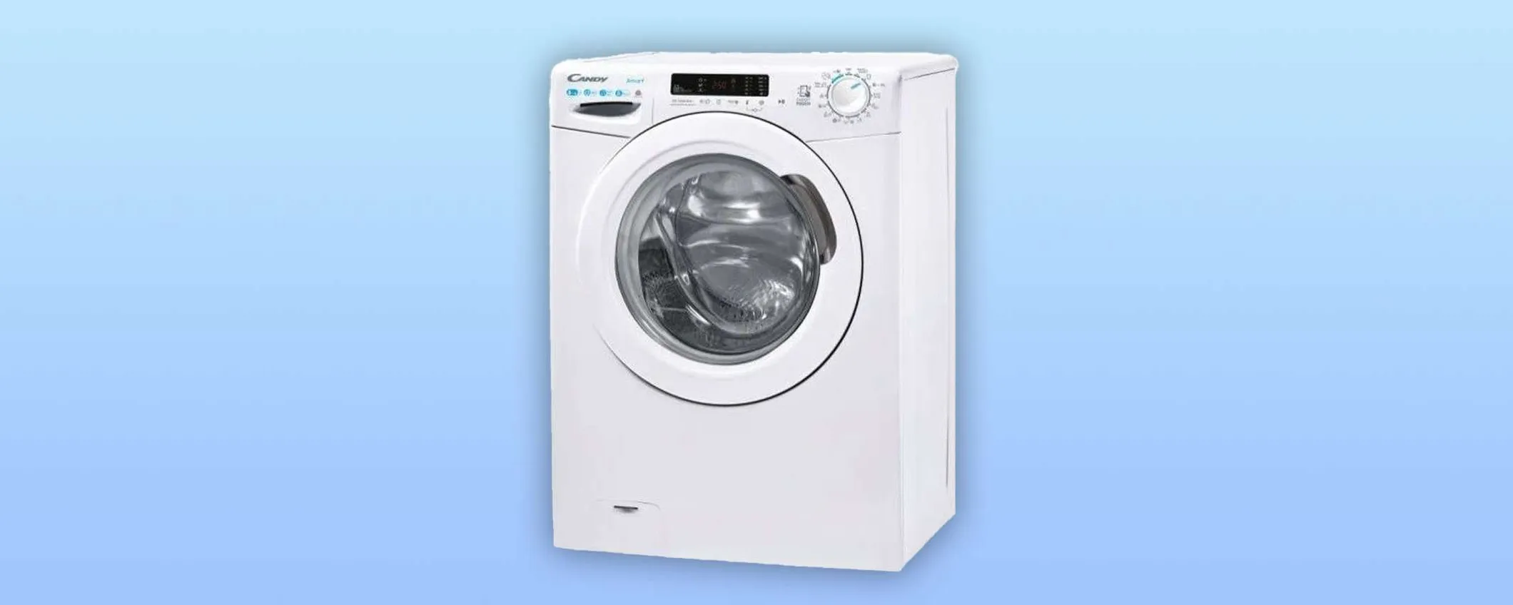 Lavasciuga smart Candy con vapore e NFC: prezzo occasione solo su eBay