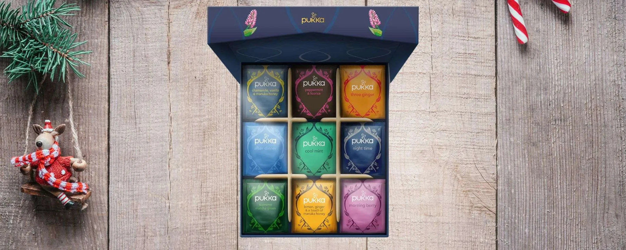 Selection Box di Tisane e Infusi dai 9 gusti in offerta lampo su Amazon: perfetta come idea regalo
