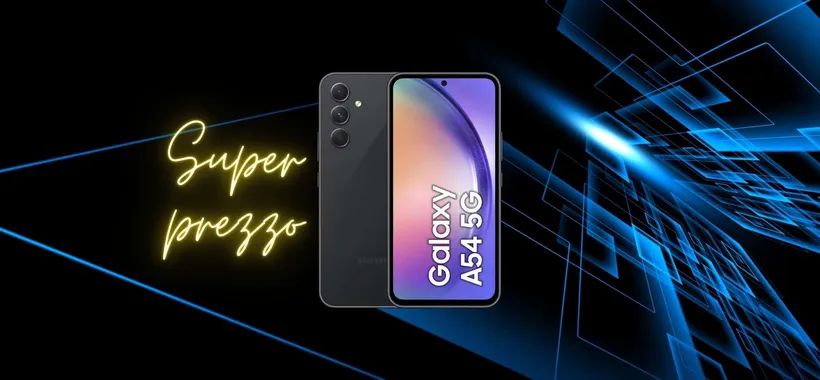 Samsung Galaxy A54 256GB: super prezzo su MediaWorld