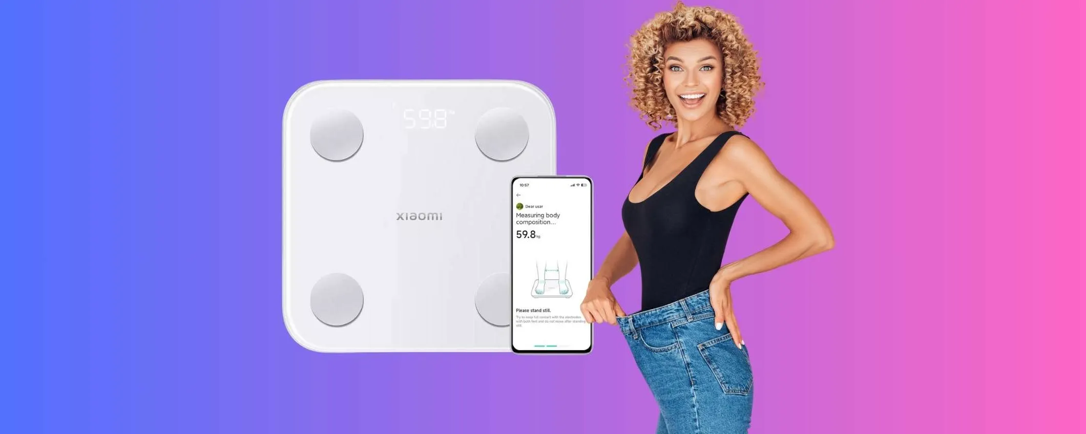 Bilancia Smart by Xiaomi con analisi corporea tua a soli 24€ su eBay