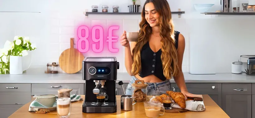 La macchina per caffè e cappuccino Cecotec Espresso 20 Pro Latte è una bomba
