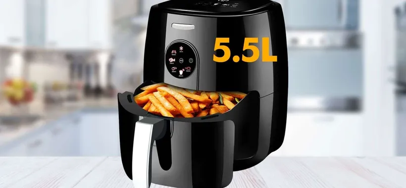 Friggitrice ad aria XXL a 59€: FINALMENTE i fornelli restano spenti