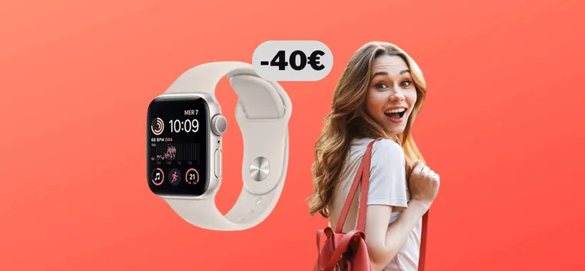Apple Watch SE (40mm): con Unieuro risparmi subito 40€