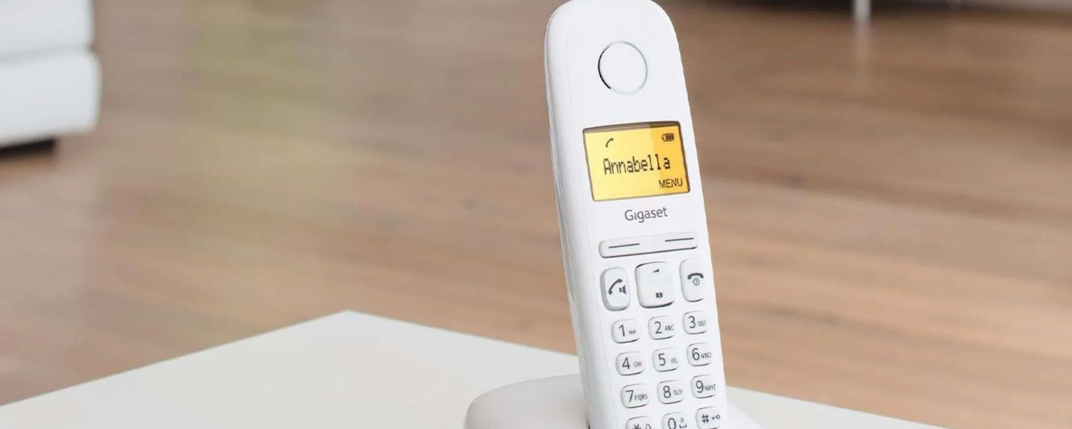 Il telefono fisso che non muore mai: cordless con batteria infinita e prezzo piccolo (23€)