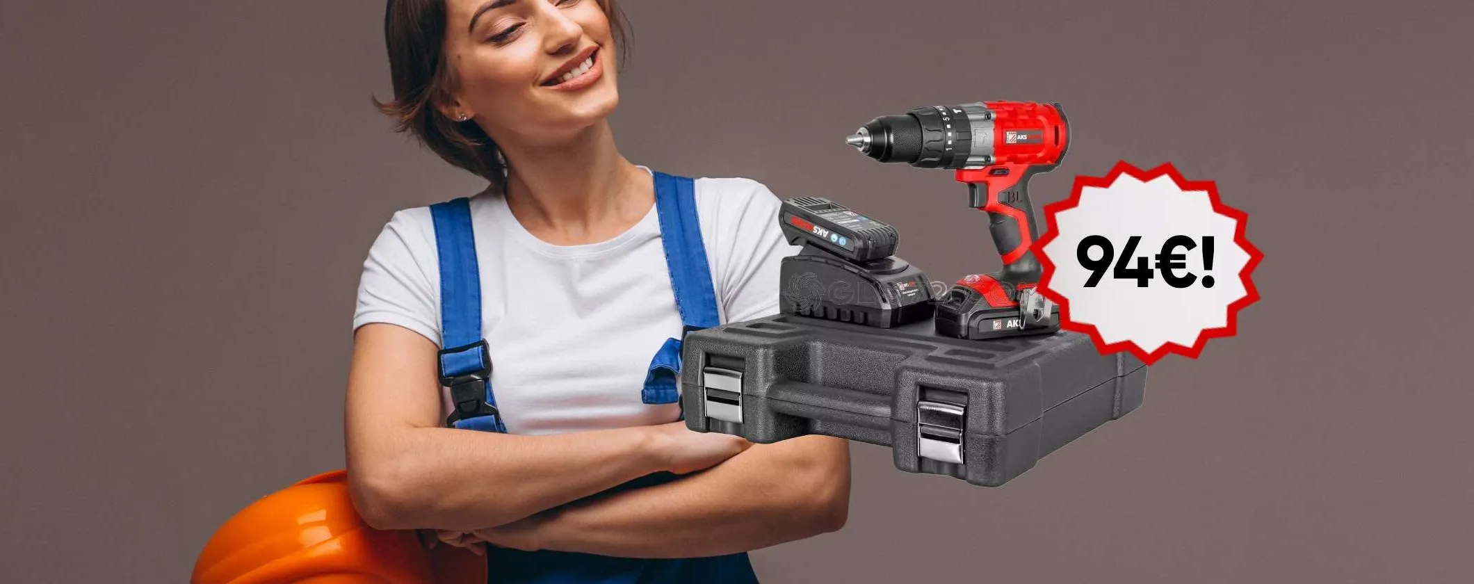 A 94€ questo Trapano Avvitatore Brushless è da acquistare subito su eBay