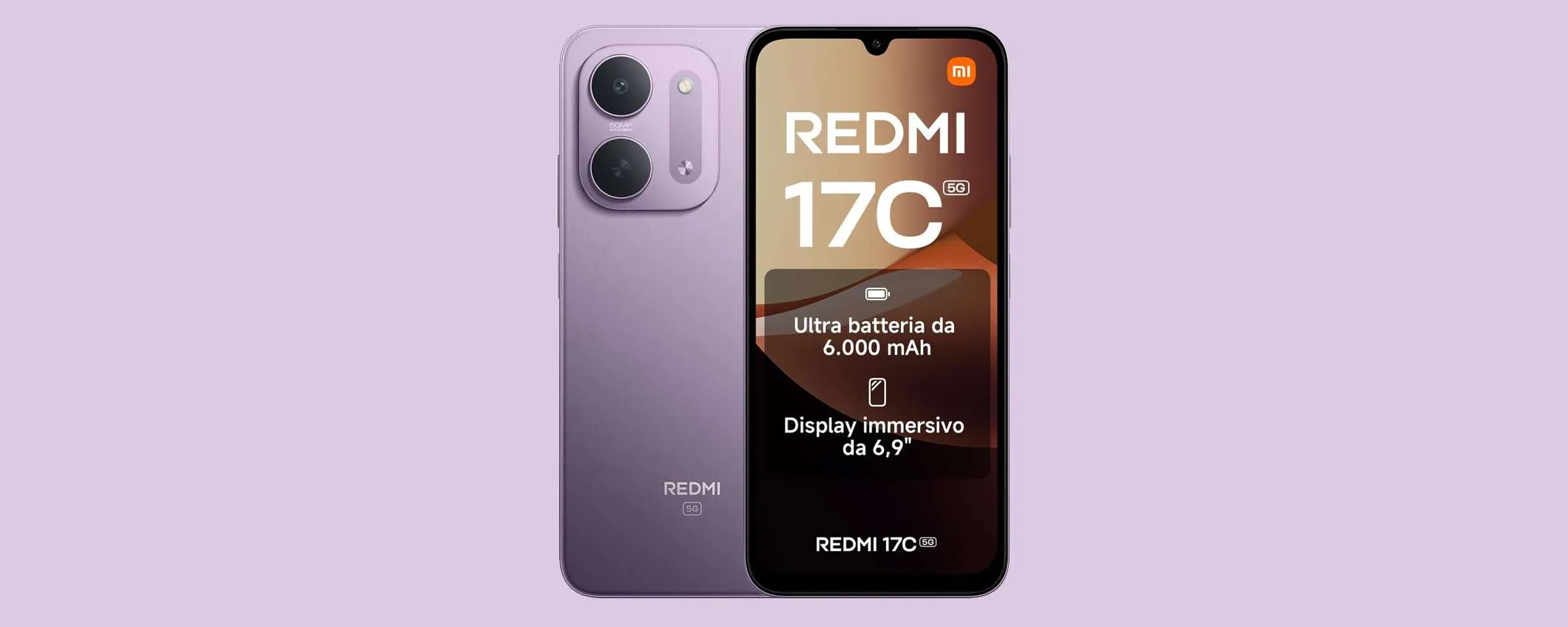 Redmi 17C, il medio gamma con ultra batteria a meno di 200€