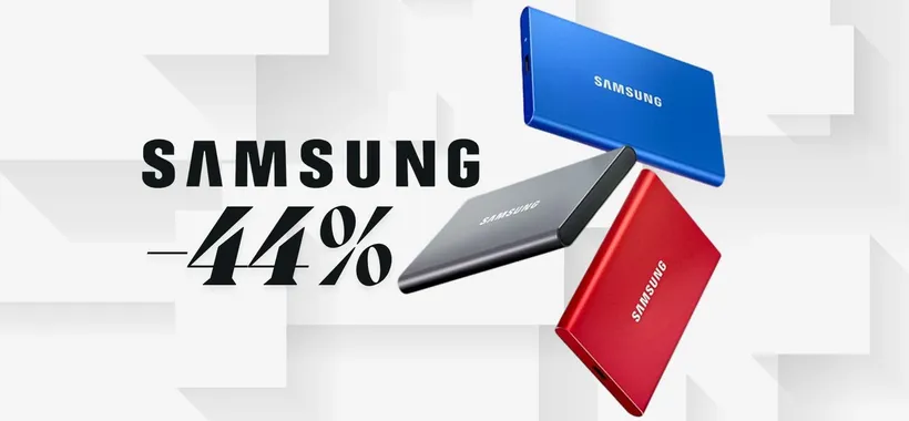 Samsung: SSD portatile da 1TB fino a 1050 MB/s, compatto e velocissimo