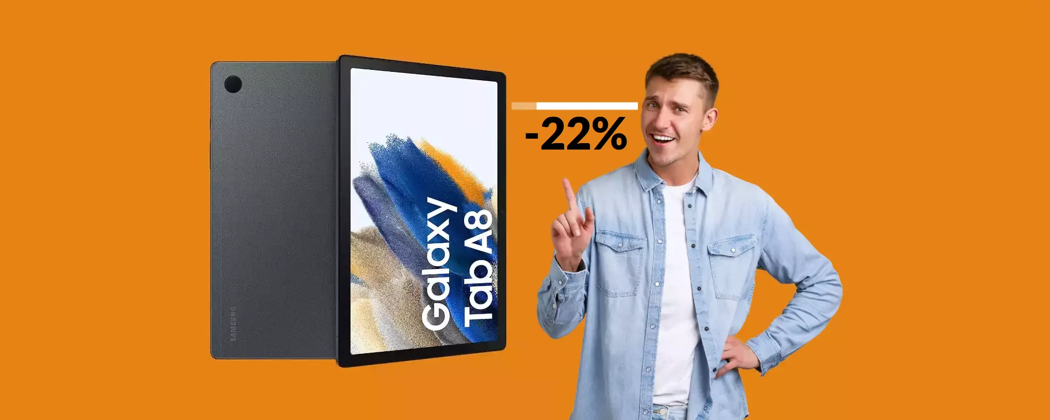 Quest'imperdibile tablet Samsung a MENO di 200€ aspetta solo te