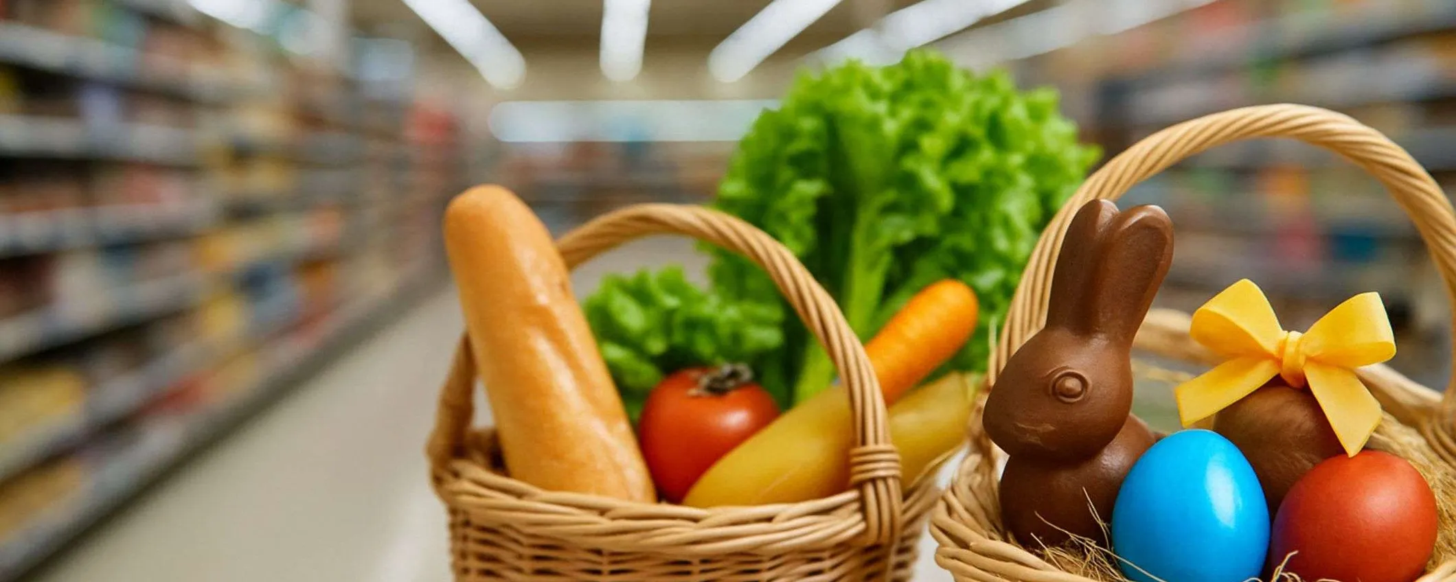 Supermercati aperti a Pasqua e Pasquetta 2025: orari Lidl, Eurospin e altri