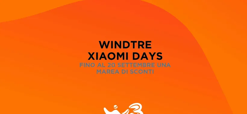 WINDTRE Xiaomi Days: una marea di sconti in arrivo