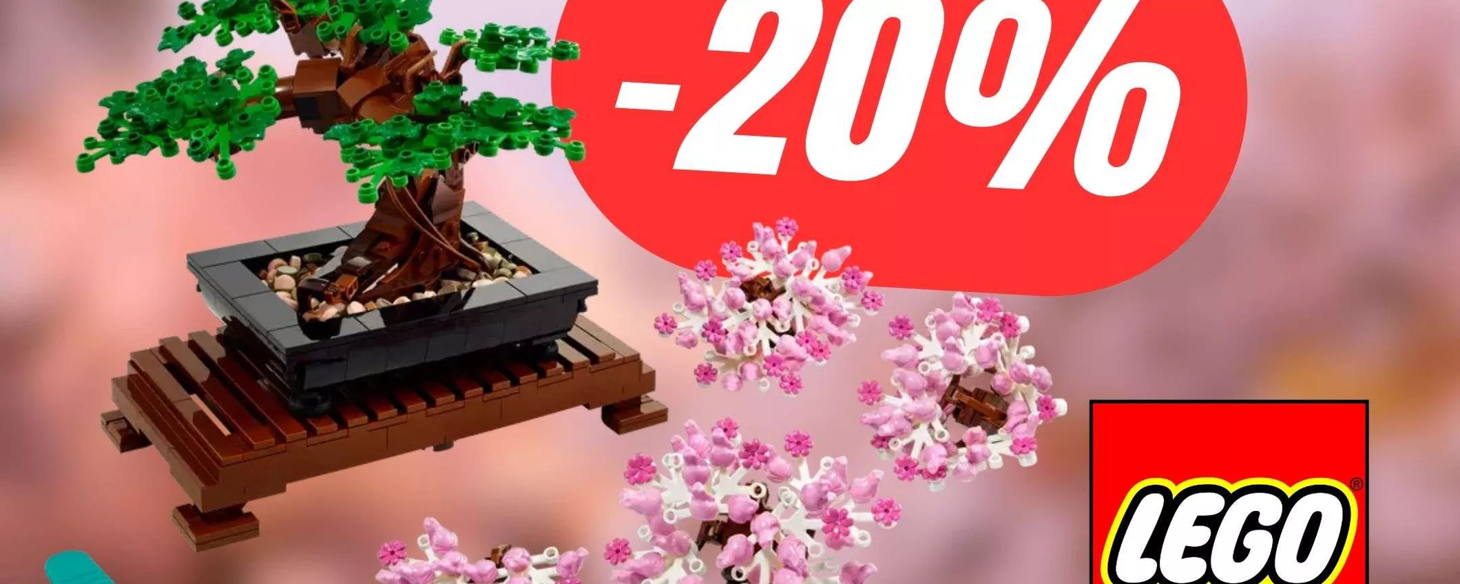 Il Bonsai LEGO è in SCONTO su Amazon!