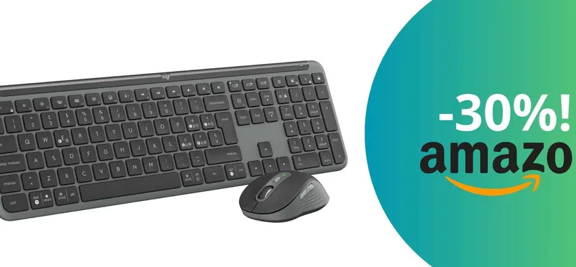 Eleganza, silenziosità e versatilità: mouse e tastiera wireless ad un prezzo imbattibile