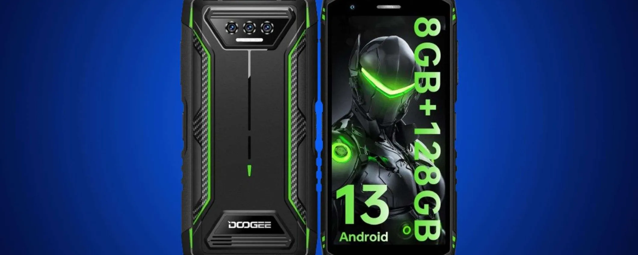 Doogee S41 Plus in offerta: un rugged phone praticamente indistruttibile