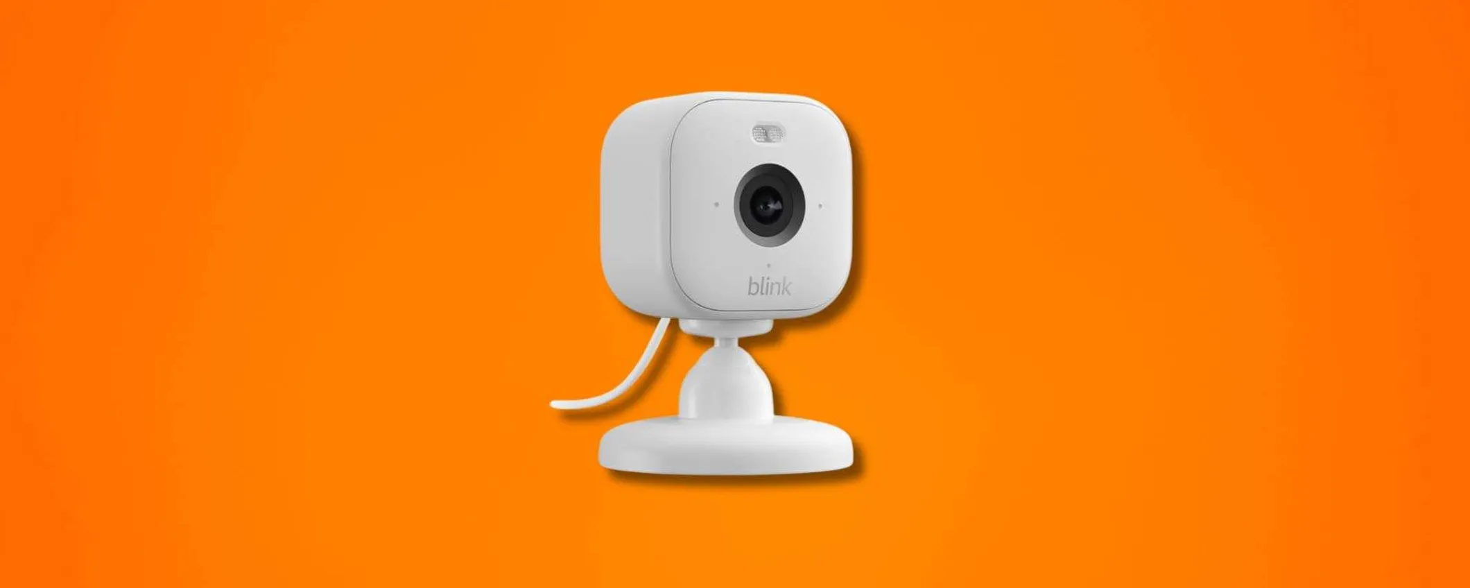 Blink Mini 2 a 24,49€: videocamera smart con visione notturna a colori
