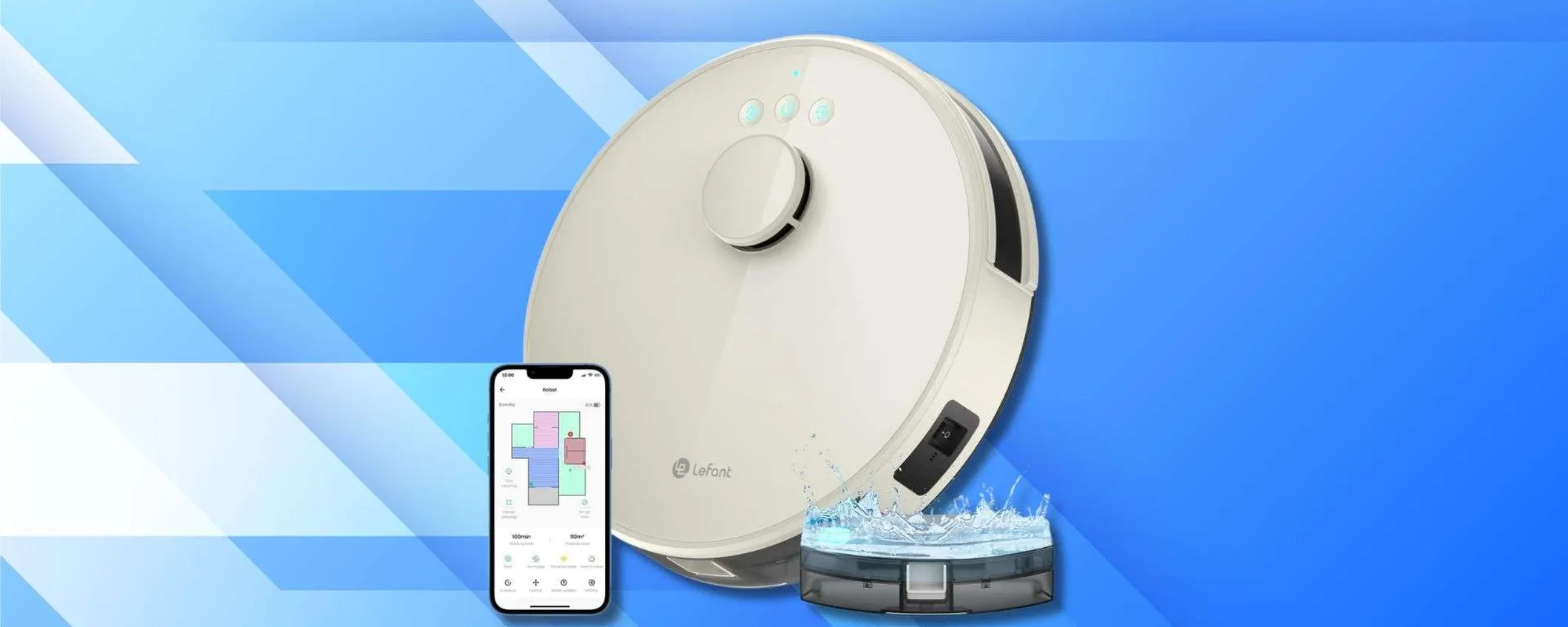 Robor aspirapolvere Lefant M1: lo sconto del 56% è imperdibile