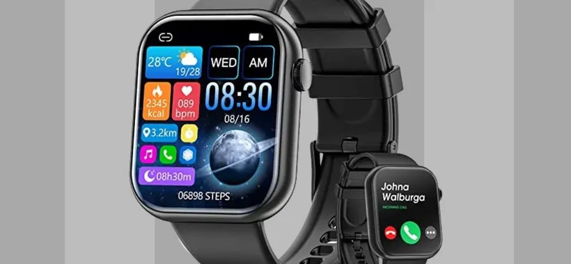 Con 14€ prendi questo smartwatch con chiamate dal polso: ADESSO (Amazon)